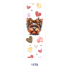 oly-37ced1804348603d07663c4c2bf74f57 Wholesale 2/8/16pcs Cute Dog Leopard Bow Paw Print Heart Bunny Carrot Print Pen and Bookmark Stickers UV DTF Wraps