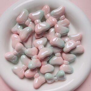 06-pink Green / 25mm (sold by piece)