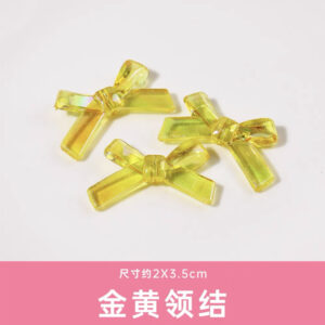 09-golden bow tie