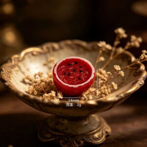 Mini half-cut fruit - red passion fruit
