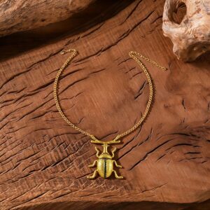 Beetle Necklace - Gold (FG1669-3)