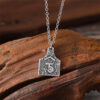 oly-3a2283515689cf5929aefa19cb4e64ae Wholesale Retro Wine Bottle Earrings And Necklace Set Ancient Silver Zinc Alloy Everyday Wear Boutique Resale Jewelry