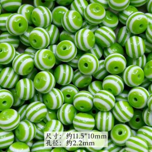 05-fruit green / 8mm (sold by the piece)