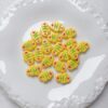 Wholesale Cloud Shape Acrylic Loose Beads Drip Oil Finish for DIY Phone Chain Bag Charm Jewelry Making