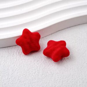 06-red / Size is about 19*18mm, hole diameter is about 3mm