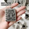 Wholesale Stylish Matte Acrylic Star Square Beads Loose Spacer Beads for DIY Phone Charm Jewelry Making