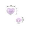 Wholesale Frosted Acrylic Loose Beads Love Star Plum Blossom Shapes for DIY Hair Accessories Craft