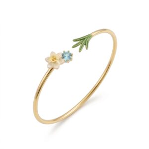 March Flower Bracelet