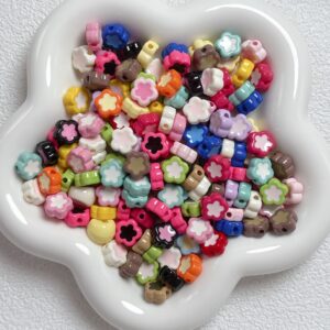 17-randomly mix colors / Size is about 12mm, hole diameter is about 2mm