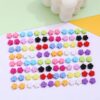 Wholesale Cute Flower Acrylic Loose Beads, DIY Jewelry Making Supplies, Fashion Accessory for Bracelet Necklace Phone Charm