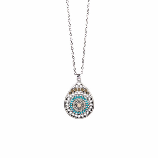 oly-3d0e715ca16b8ffc3d0709d739b501ca Wholesale Retro Bohemian Carved Hollow Pendant Earrings And Necklace Set Zinc Alloy Fashion Jewelry Accessory For Casual Wear