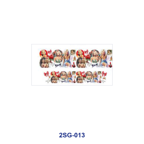 oly-3d6f19e1a1cf65558c1340db4218d2d6 Wholesale 8pcs Portrait Print & Ghost Letter Floral Pattern 3oz Cup Stickers Wrap OLY Exclusive