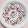 oly-3d714bddad712a655ef6e162e7e774c0 Wholesale Acrylic Hand Painted Donut Beads for DIY Phone Charms Keychains Craft Supply Trendy Gift