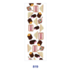 Wholesale 2/8/16pcs Sweet Dessert Fruit Heart & Holiday Text Print Pen and Bookmark Stickers UV DTF Wraps OLY Exclusive