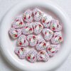 oly-3e4b482d9b41a464ec10eaa67321537f Wholesale Polka Dot Love Heart Acrylic Beads DIY Phone Charm Keychain Jewelry Making Fashion Accessory Boutique Resale OLY Exclusive