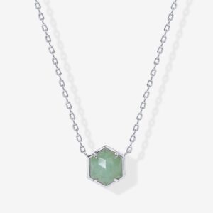 Green Crystal-silver