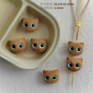 09-Brown green eyes / See picture for size (sold by piece)