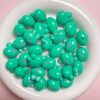 Wholesale Acrylic Glow in the Dark Rabbit Head Beads with Oil Drip Finish for DIY Phone Charm Keychain Making
