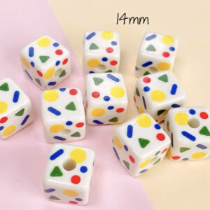 08-Color Irregular / Size: 13mm, Aperture: 4.3mm