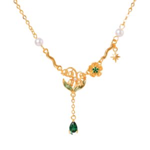 May Flower Necklace