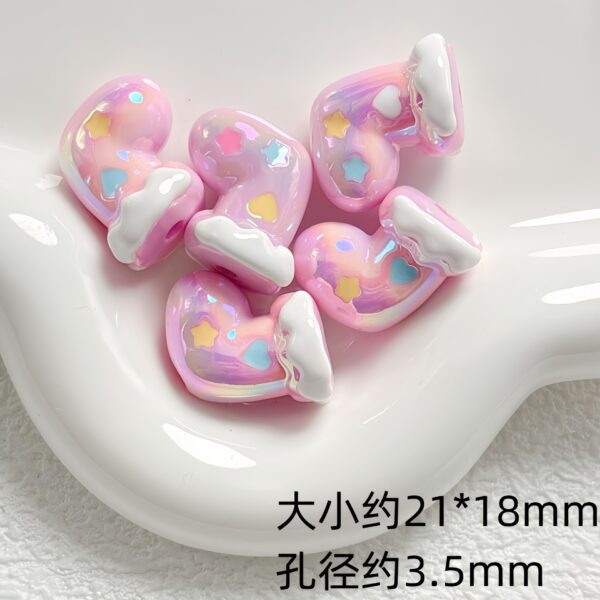 oly-41e8d8b6901952bb9f5d7e897646f94a Wholesale Hand-Painted Acrylic Christmas Stocking Beads for DIY Jewelry Making, Phone Charm and Bracelet Accessories