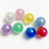 oly-42b60428989200362b7c3da49ff7c5b2 Wholesale 16mm Pink Jelly Acrylic Loose Beads Plated Finish DIY Phone Charm Car Hanging Craft Supply