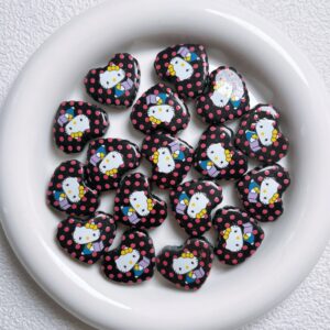 11-black / Size is about 22*26mm (sold by the piece)