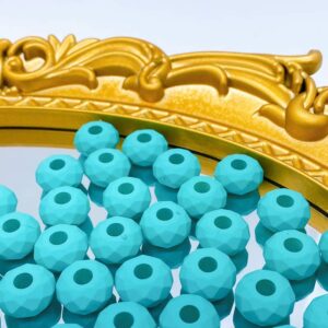 10-Mint Green / The size is about 14.5mm, the aperture is about 4.6mm