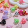 oly-433357539b4de2ba48e82aa494765616 Wholesale Tiktok explosion acrylic uv color-plated solid color hot air balloon hand painted bottom embryo beaded diy mobile phone chain jewelry accessories