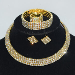 Xl-2018-4 rows (set of 4) gold