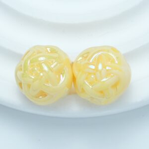 04-milk yellow / 12mm, aperture about 2mm