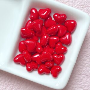 01-red / Size is about 10mm, hole diameter is about 1mm