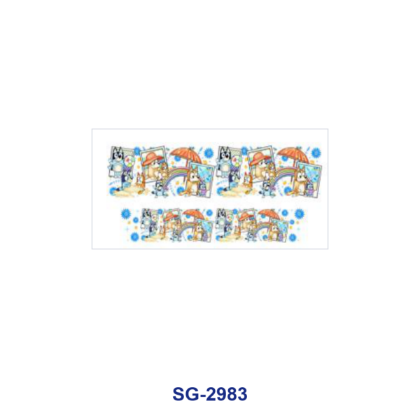 Wholesale 8pcs Mixed Cute Cartoon Figure Nature Pattern 3oz Cup Stickers Wrap OLY Exclusive