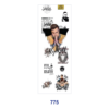 oly-447f4fed99a112b159a5ac2b29d23a28 Wholesale 2/8/16pcs Fantasy Dragon & Animal Cowgirl Art Print Pen and Bookmark Stickers UV DTF Wraps OLY Exclusive