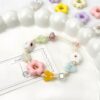 Wholesale Acrylic Five Petal Flower Beads Multicolor Loose DIY Jewelry Making Craft Supply Gift