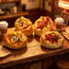oly-44a84d93572d64a7355ded117eb5c080 Wholesale Resin Hot Dog Miniature Food Keychain Pendant Trendy DIY Accessory for Bag Charm or Shoe Buckle
