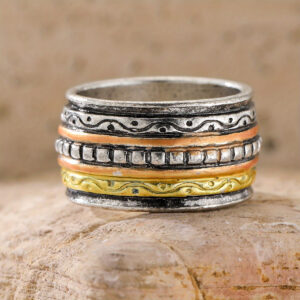 oly-450f851a8d2dba944fceb36308a65ff1 Wholesale Bohemian Retro Three Color Wide Band Ring For Women Jewelry Accessory Boutique Resale