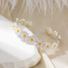 oly-45927f78b4dc0b4bb266ef2cf33d88c0 Wholesale Vintage White Enamel Bracelet Retro Metal Women S Bangle Chic Party Gift