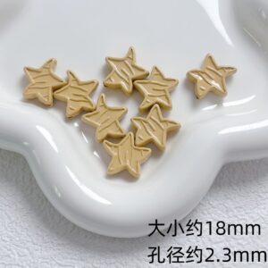 12-light coffee / Size is about 18mm, hole diameter is about 2.3mm