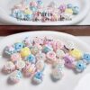 oly-45f02b3299fbf162cd30d1a246ff014a Wholesale Hand Painted Acrylic Loose Beads DIY Jewelry Making Supplies Trendy Fashion Accessory Gift Boutique Resale