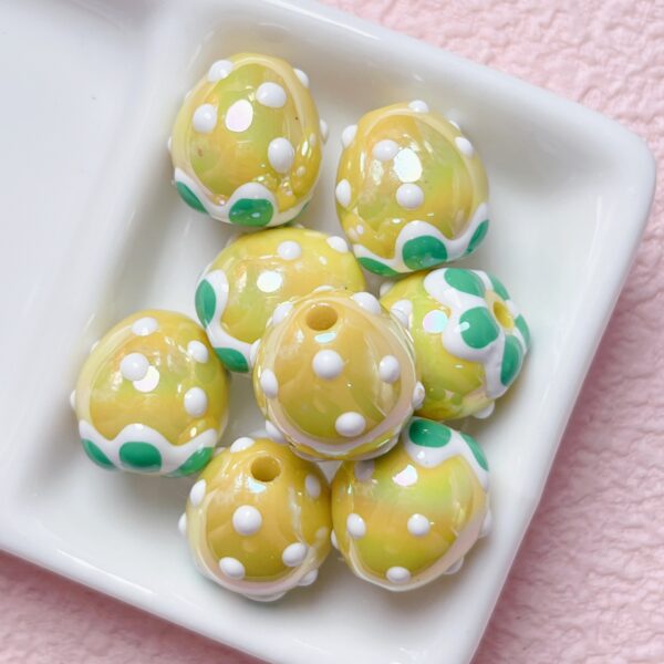 oly-461a79a66008c7e3f424e8eeff9444ec Wholesale Loose Hand Painted Strawberry Acrylic Beads for DIY Phone Charm and Keychain Craft