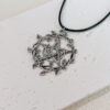 oly-46832146d33bb17f07194f8fe46fd3a2 Wholesale Zinc Alloy Retro Geometric Necklace With Elk Semicircle Pentagram Pendant Vintage Style Women S Jewelry Accessory