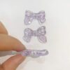 oly-4686d27a34838bcbcd0129e731de9b83 Wholesale Japanese Style Iridescent Bow Loose Beads for DIY Hair Accessories, Earrings, Necklace Making, Boutique Jewelry Craft Supply