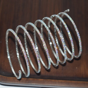 8-loop silver ab color