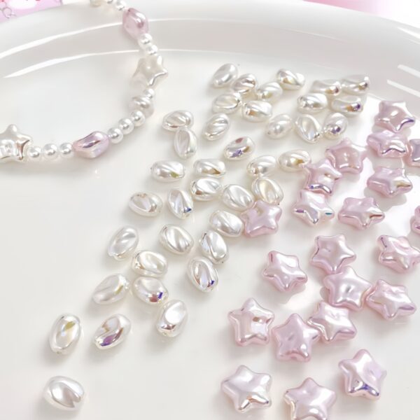 Wholesale Colorful Baroque Irregular Imitation Pearl Loose Beads for DIY Jewelry Making