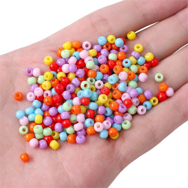 oly-46d27888190c2d0bd1d86f9ab4776bfe Wholesale Pearl White 3mm Glass Rice Beads for DIY Jewelry Making - Necklace, Bracelet, Earrings, Party Wear, Boutique Resale