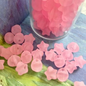 02-peach red / Size is about 11mm, hole diameter is about 2.1mm