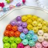 oly-476fd5751367a2c2b41d1095e2020d32 Wholesale Acrylic Sunflower Beads DIY Jewelry Making Kit Fashion Accessory for Bag Charms and Party Favors