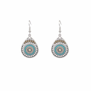 A pair of earrings