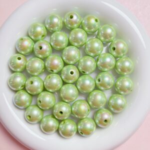 02-fruit Green / Size is about 16mm, aperture is about 2mm